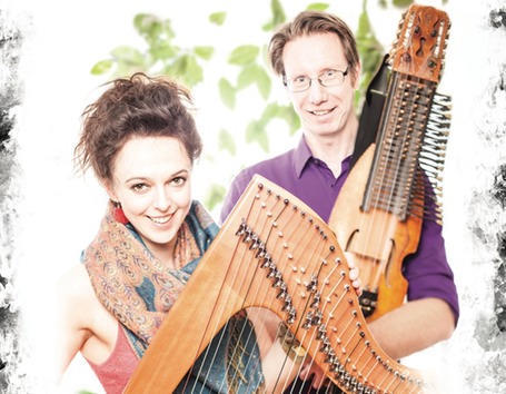 The Auld Harp cd cover - Version 2